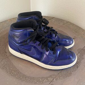 Nike Air Jordan 1 Retro High BG Deep Royal Blue 705300-420 Boys 6Y US
